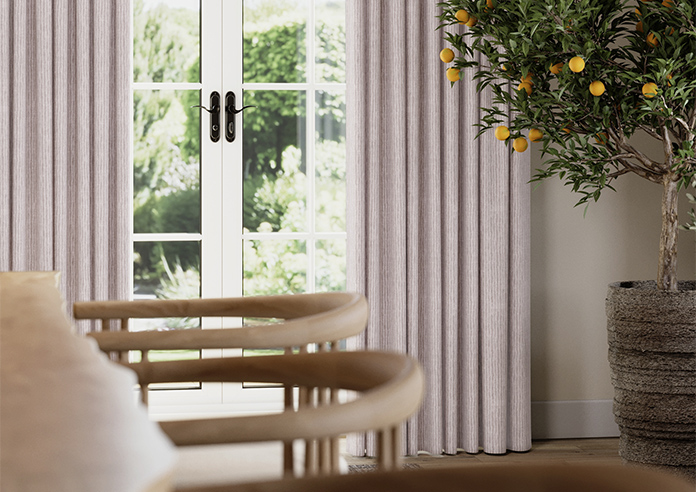 Quay Stripes, Parisian Purple - Made to Measure Curtains - Image 5